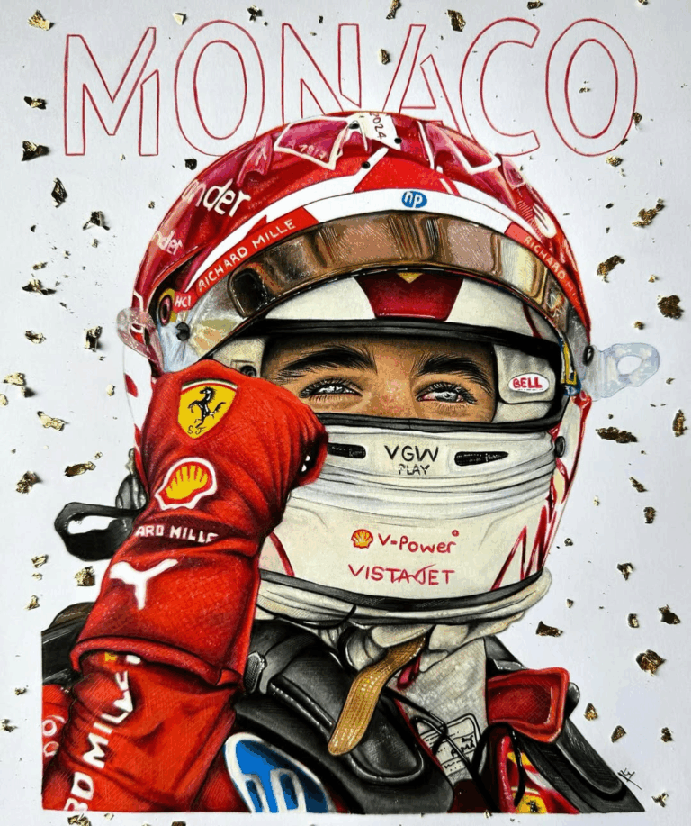 Charles Leclerc Monaco 2024 