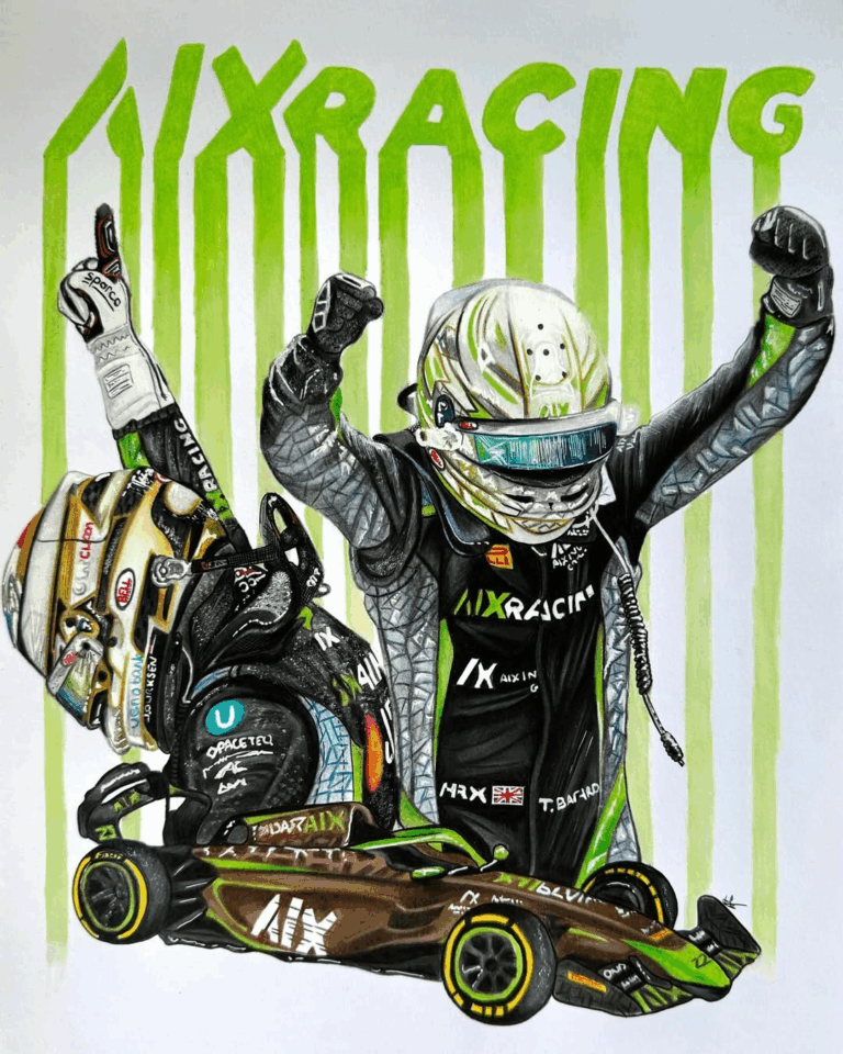 Drawing of Aix Racing