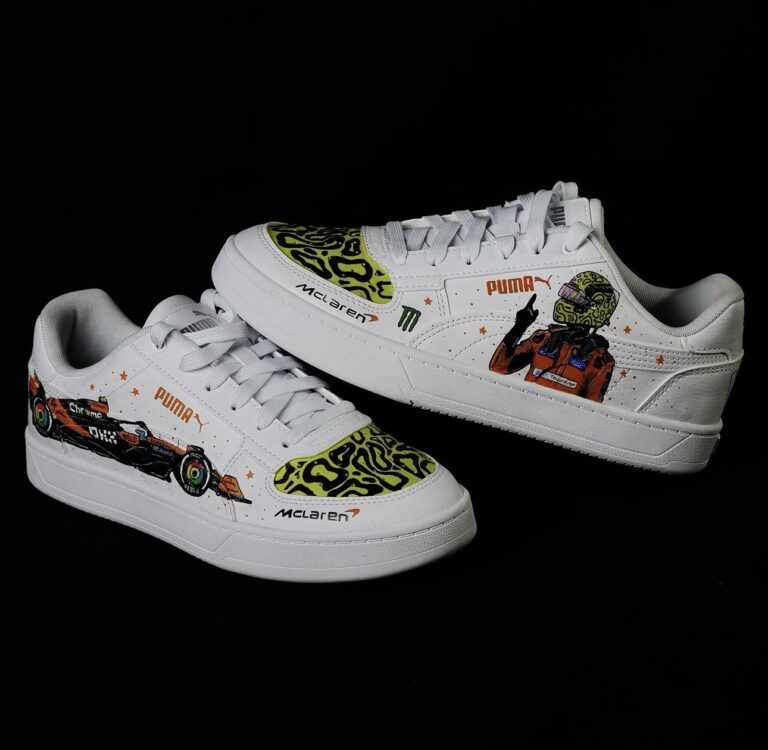 Custom shoes for Monza GP