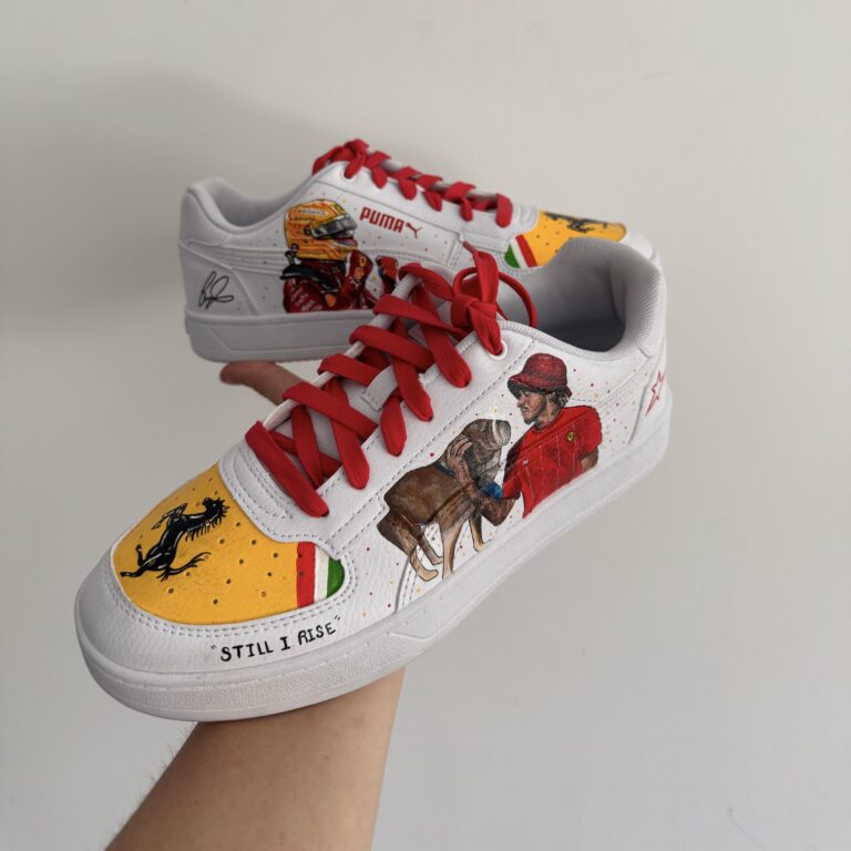 Custom shoes for Monza 2 GP